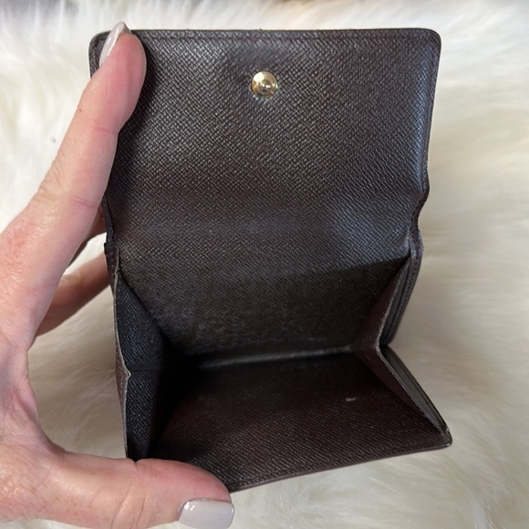 AUTHENTIC LOUIS VUITTON DAMIER PORTEFEIULLE ELISE TRIFOLD WALLET - Picture 12 of 12